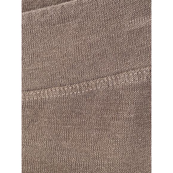 EILEEN FISHER Pants PP Washable Stretch Crepe Slim Crop Elastic Waist Brown USA - Picture 3 of 9